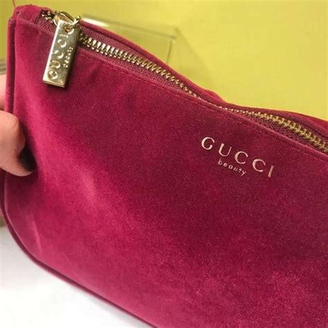 gucci shopping bag pink|Gucci makeup bag pink velvet.